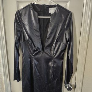 Hugo Buscati Deep V Neck Dress